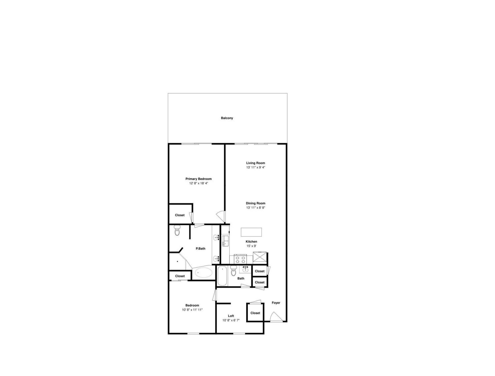 Apartment Laketown Wharf 1907 *